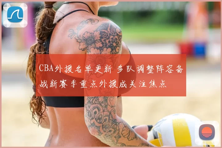 CBA外援名单更新 多队调整阵容备战新赛季重点外援成关注焦点